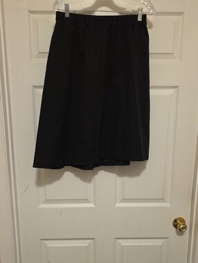 Skatie Black Full A-Line Skirt